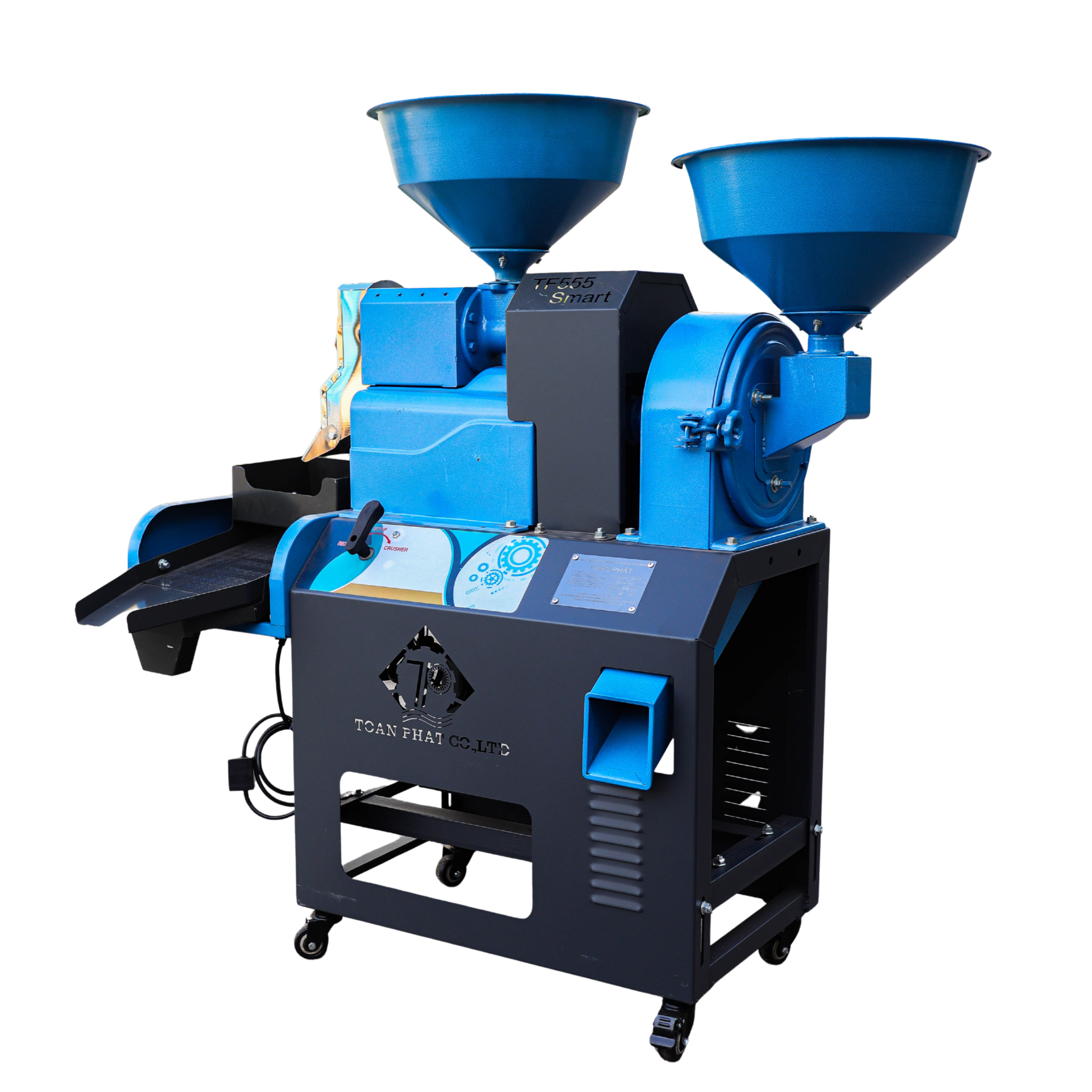 Máy xát, nghiền 2 tác dụng model TF555 Smart Sàng Rung